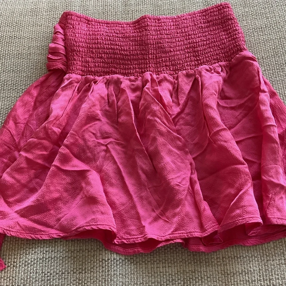Aerie Vibrant Pink Mini Skirt